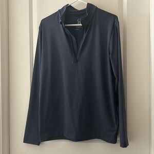 Spyder mens 1/4 zip up pullover size M grey